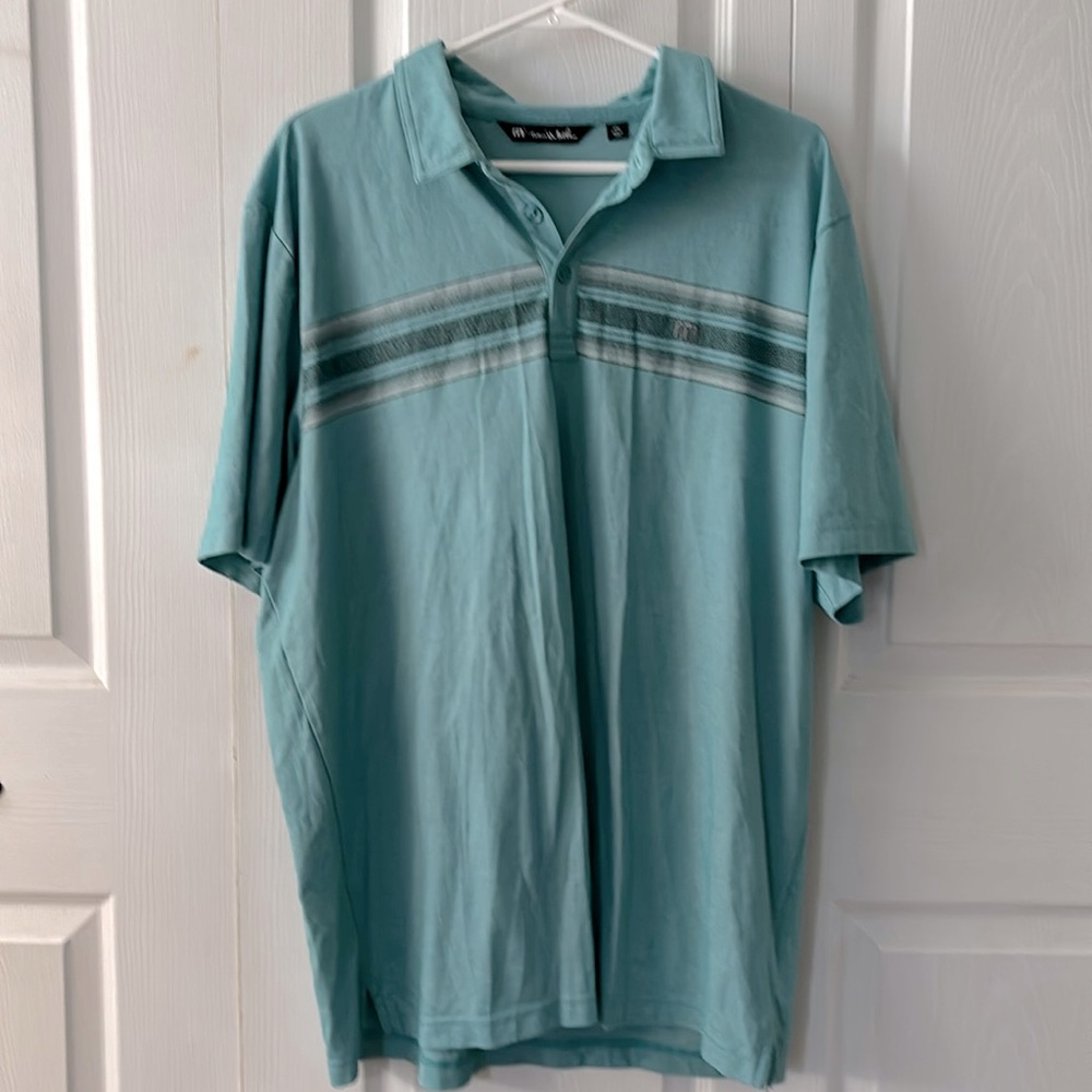 Turquiose Travis Mathew polo
